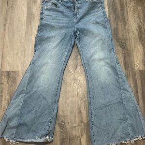 American Eagle Outfitters Light Blue Flare Jeans